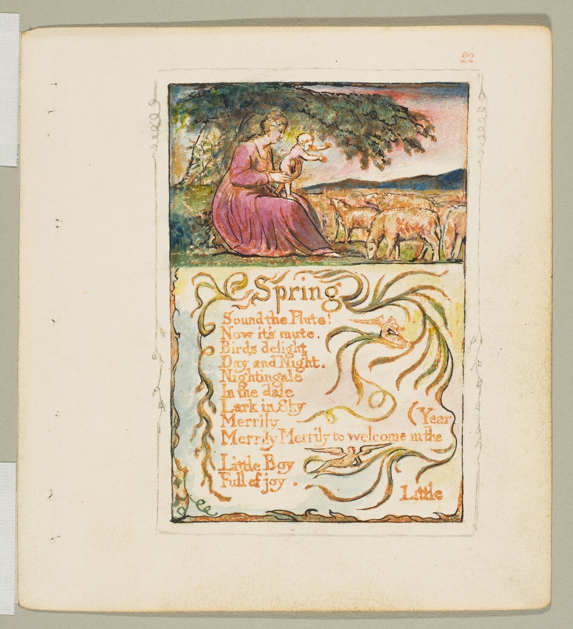Songs of Innocence and of Experience: Spring by William Blake