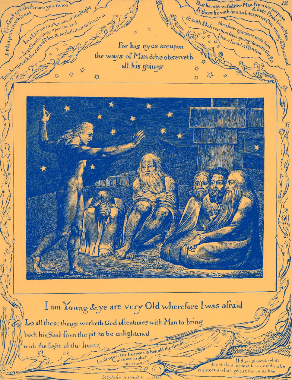 The Book of Job Illustrations by William Blake