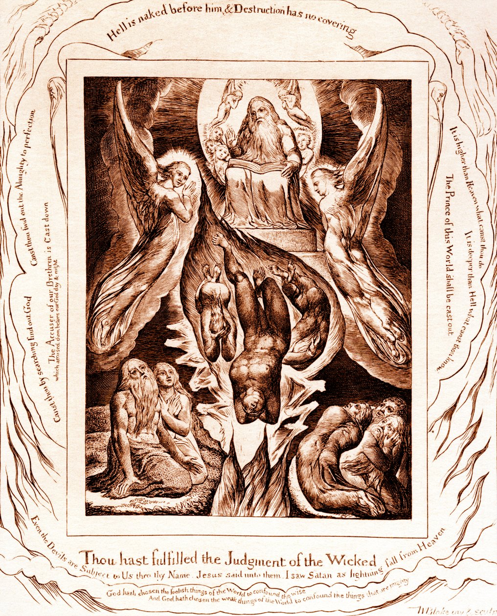 The Book of Job illustrations by William Blake by William Blake