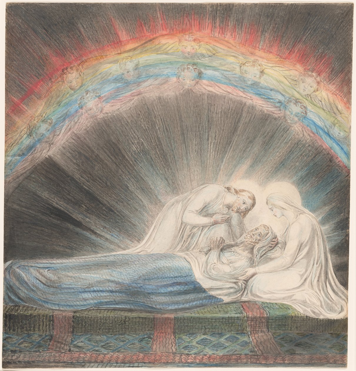The Death of Saint Joseph by William Blake