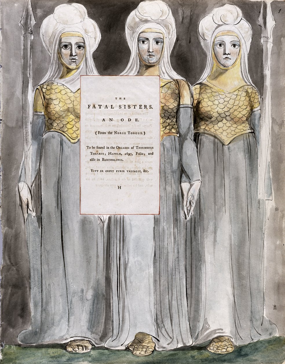 The Fatal Sisters, design 67 from 