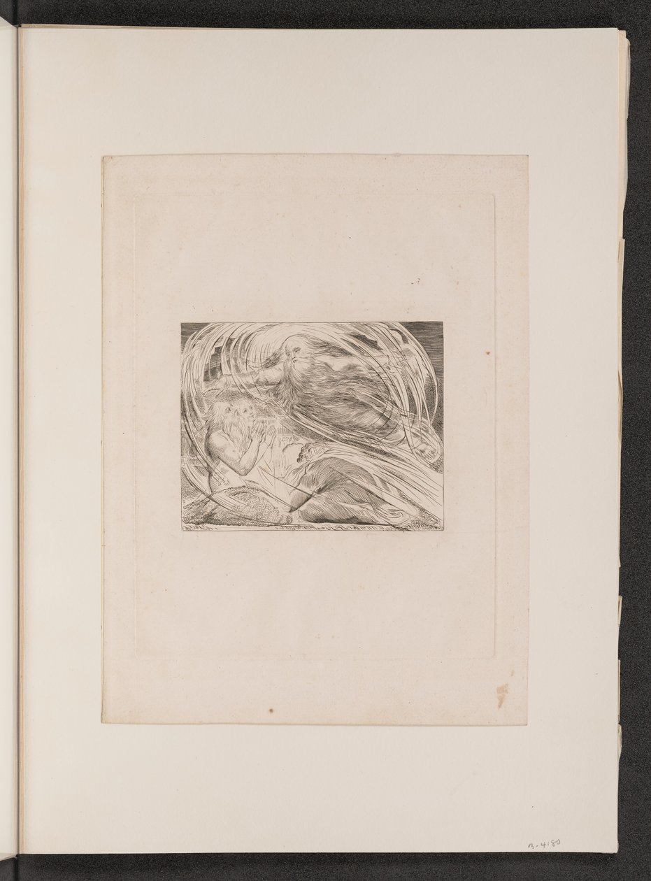 The Lord Answering Job out of the Whirlwind by William Blake