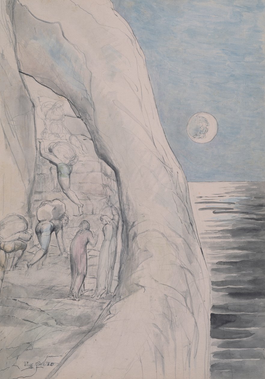 The Proud Under Their Enormous Loads by William Blake