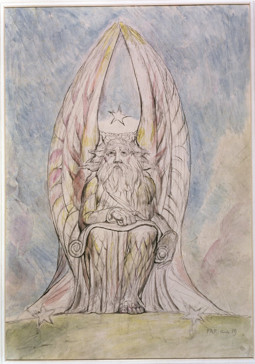 The Recording Angel, Illustration from Canto 19 