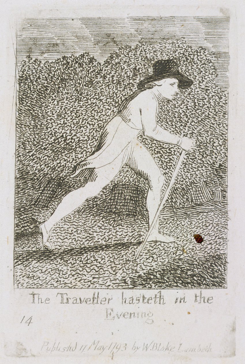 The Traveller Hasteth in the Evening (plate 15 from 