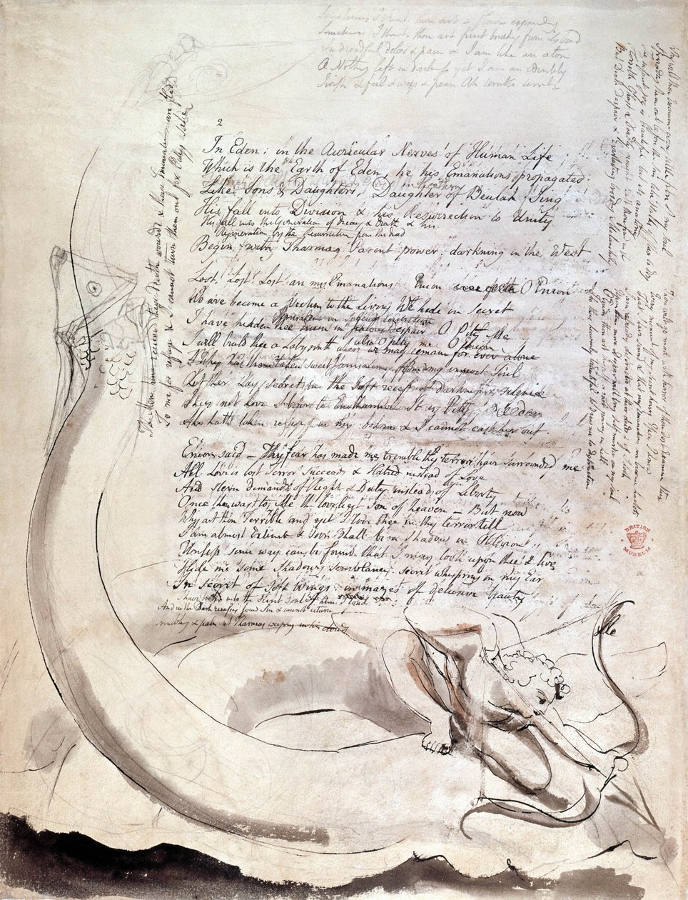 The Four Zoas, by William Blake by William Blake