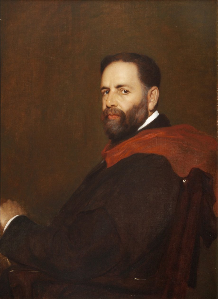 Sir Thomas Herbert Warren, President of Magdalen College by William Blake Richmond