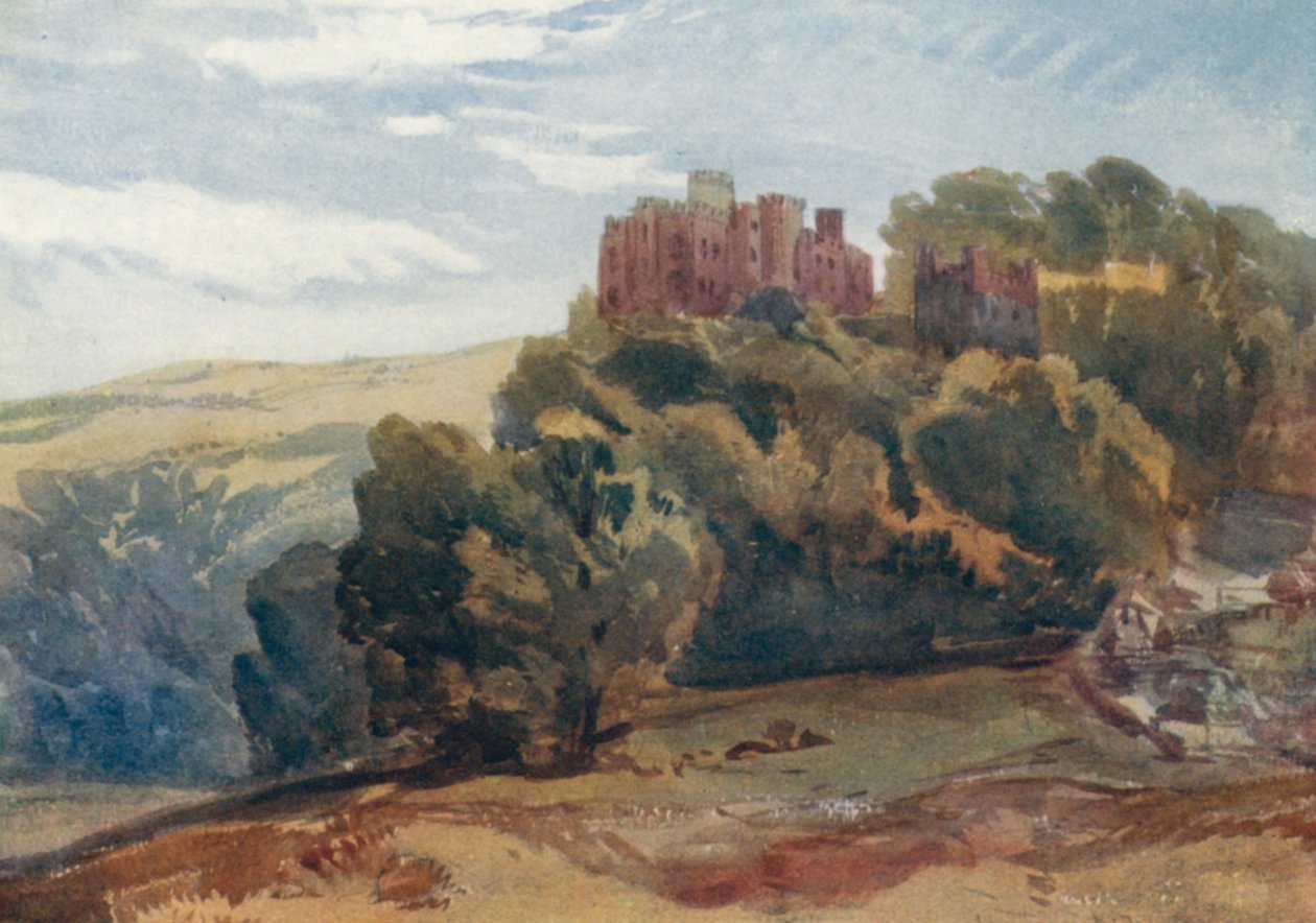 Dunster Castle by William Callow