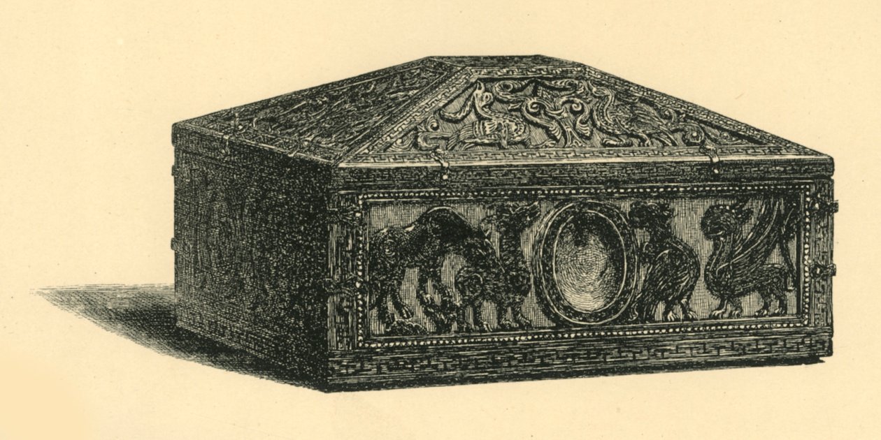 Casket, c1180-1200, 1881 by William Catley