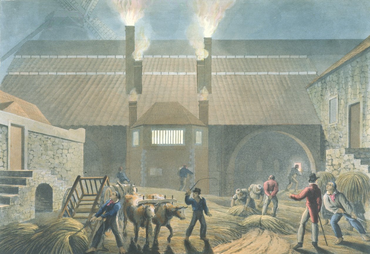 Exterior of the Boiling House, from 