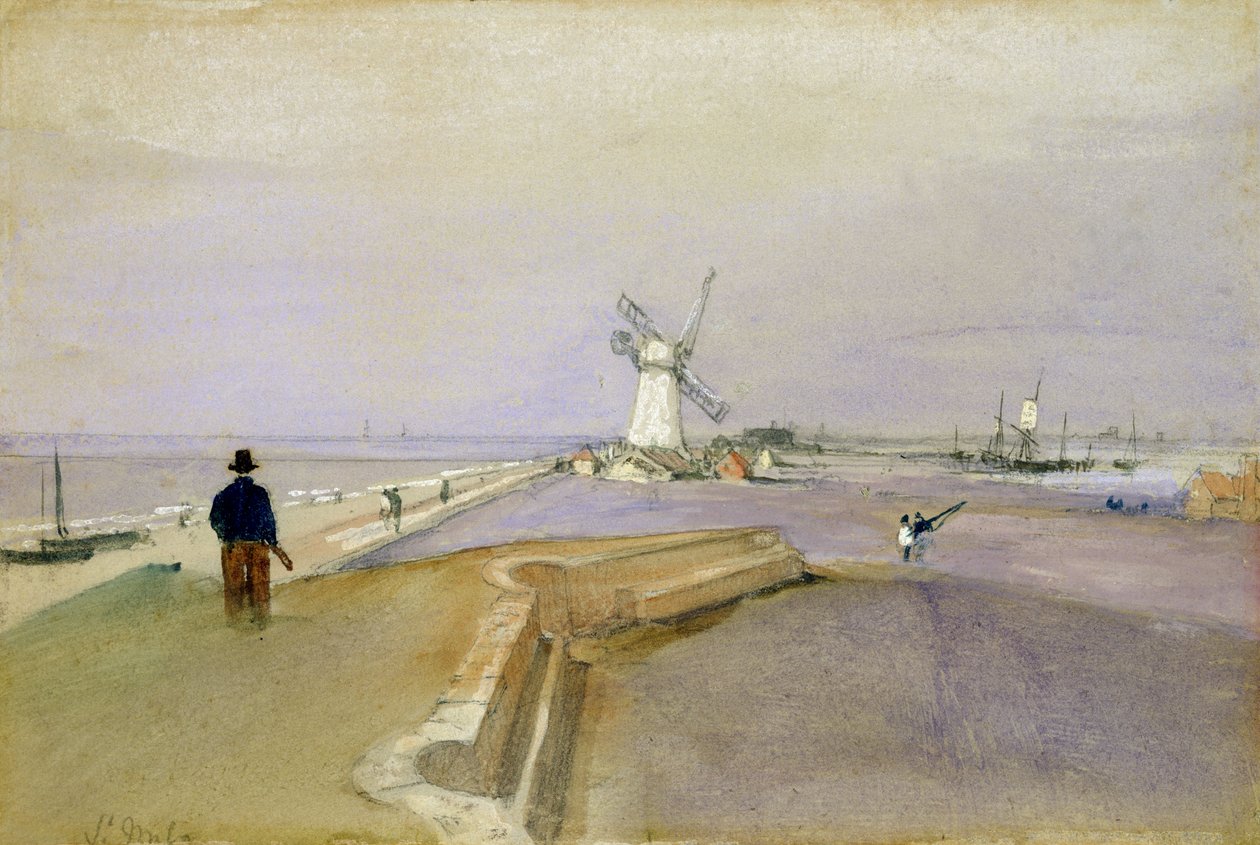 St. Malo by Clarkson Frederick Stanfield