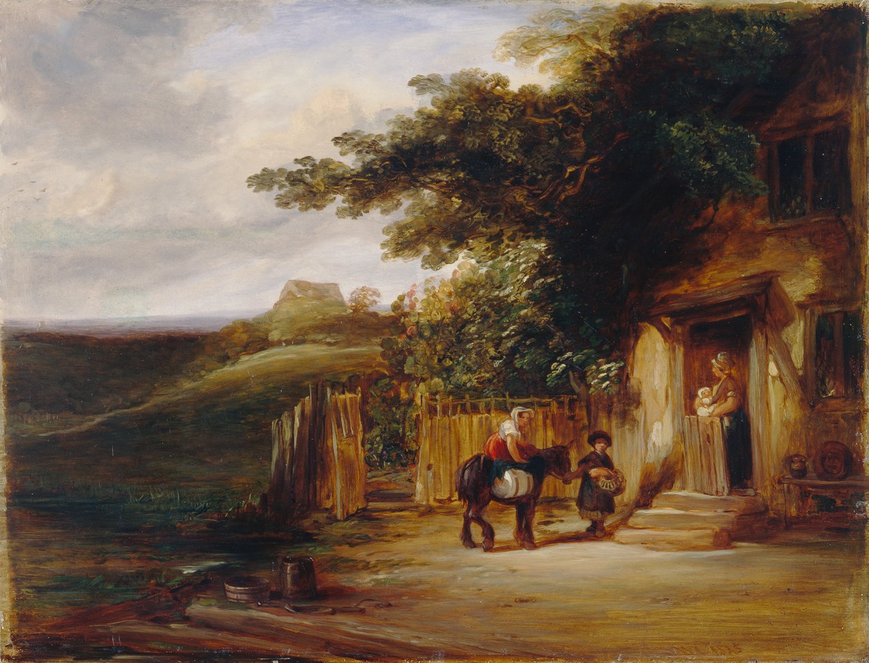 The Cottage Door by William Collins
