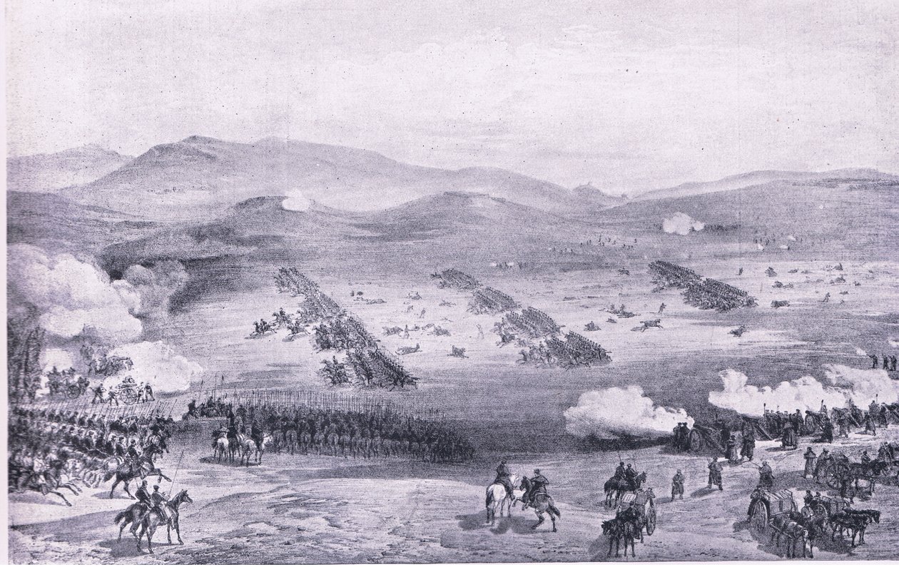 Balaclava, 25th October 1854: The charge of the Light Brigade by William Crimea Simpson