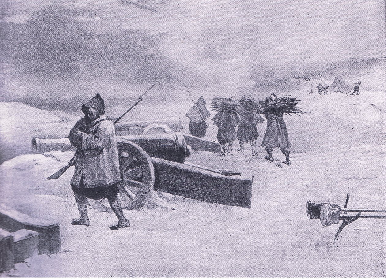 Sentinel of the Zouaves before Sevastopol by William Crimea Simpson