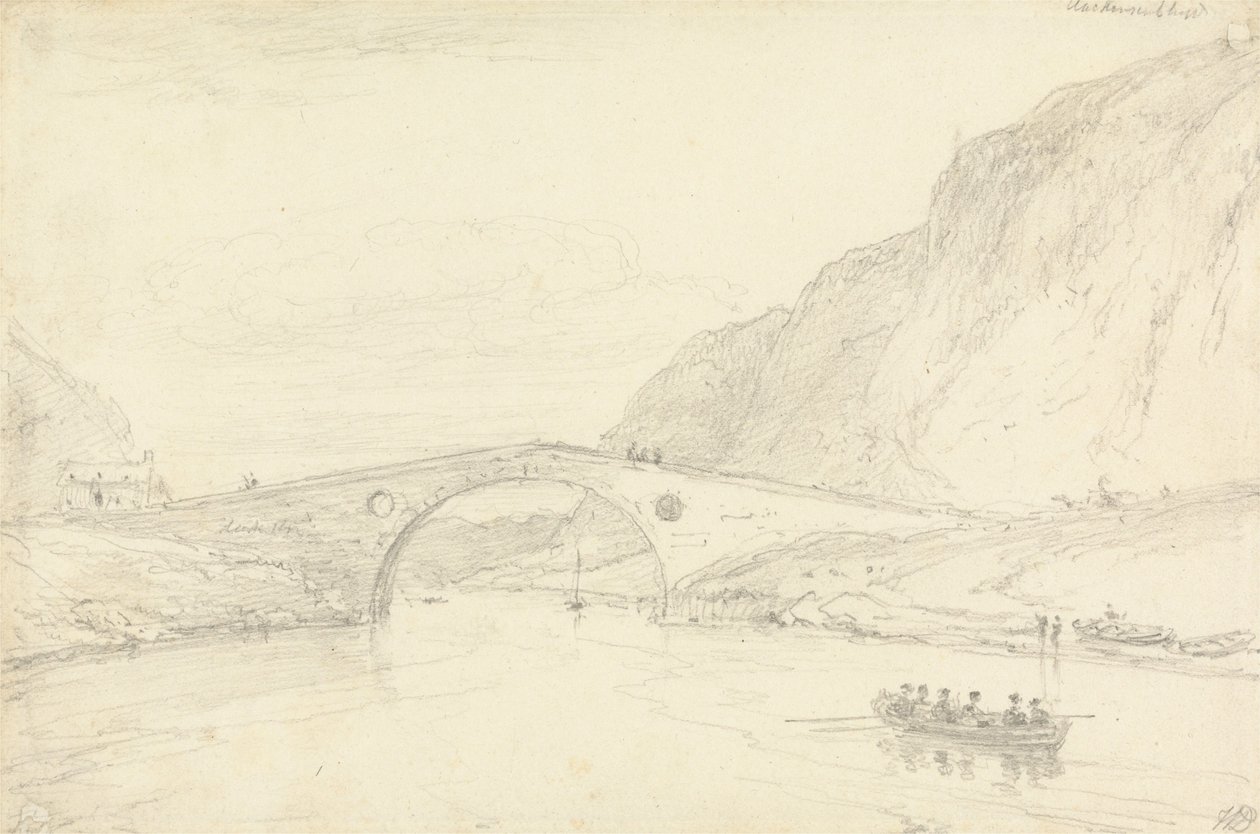Clackursail Bridge by William Daniell