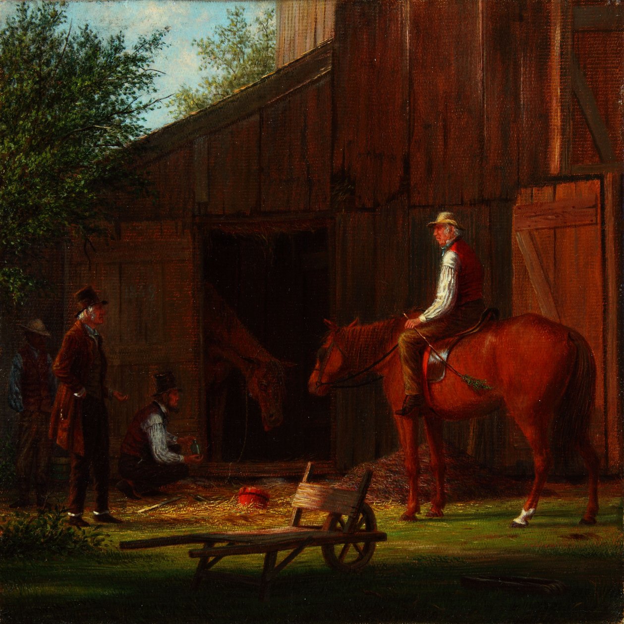 The Sick Horse by William Davis