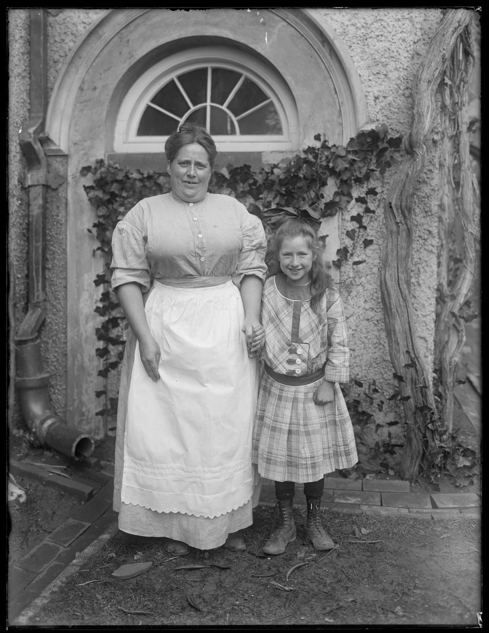 The caretaker of Washington Irving House in Irvington-on-Hudson by William Davis Hassler