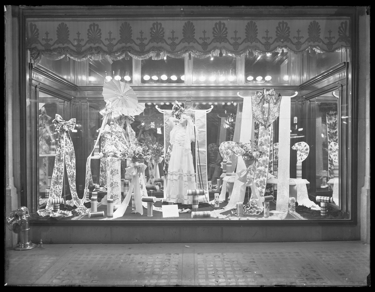 Antique Storefront Window Display
