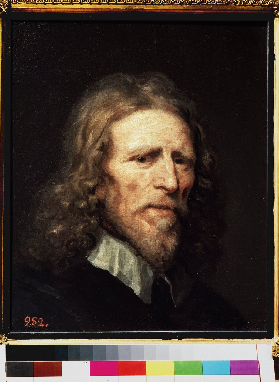 Portrait of Abraham van der Doort, Dutch Artist by William Dobson
