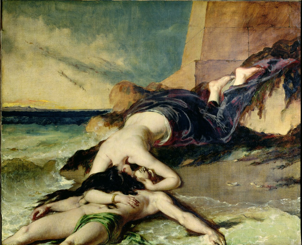 Hero and Leander by William Etty