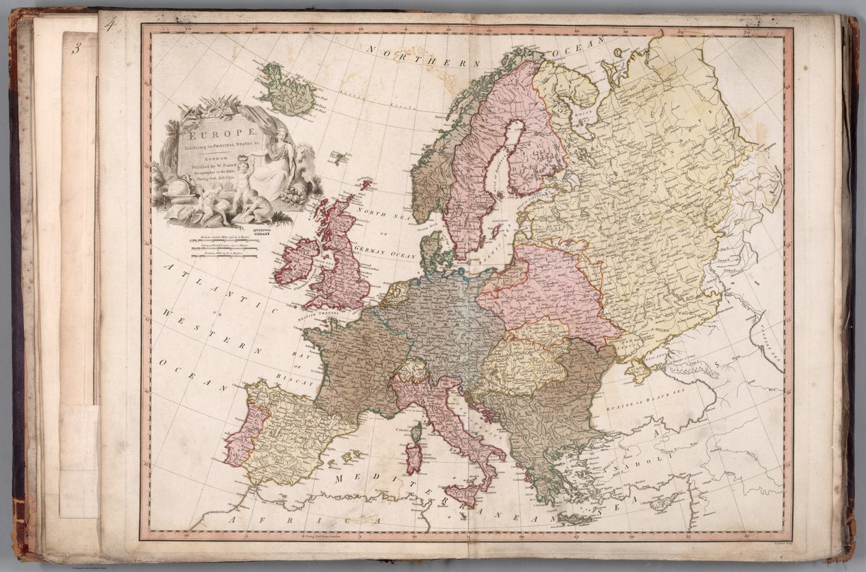 Composite World Atlas by William Faden by William Faden