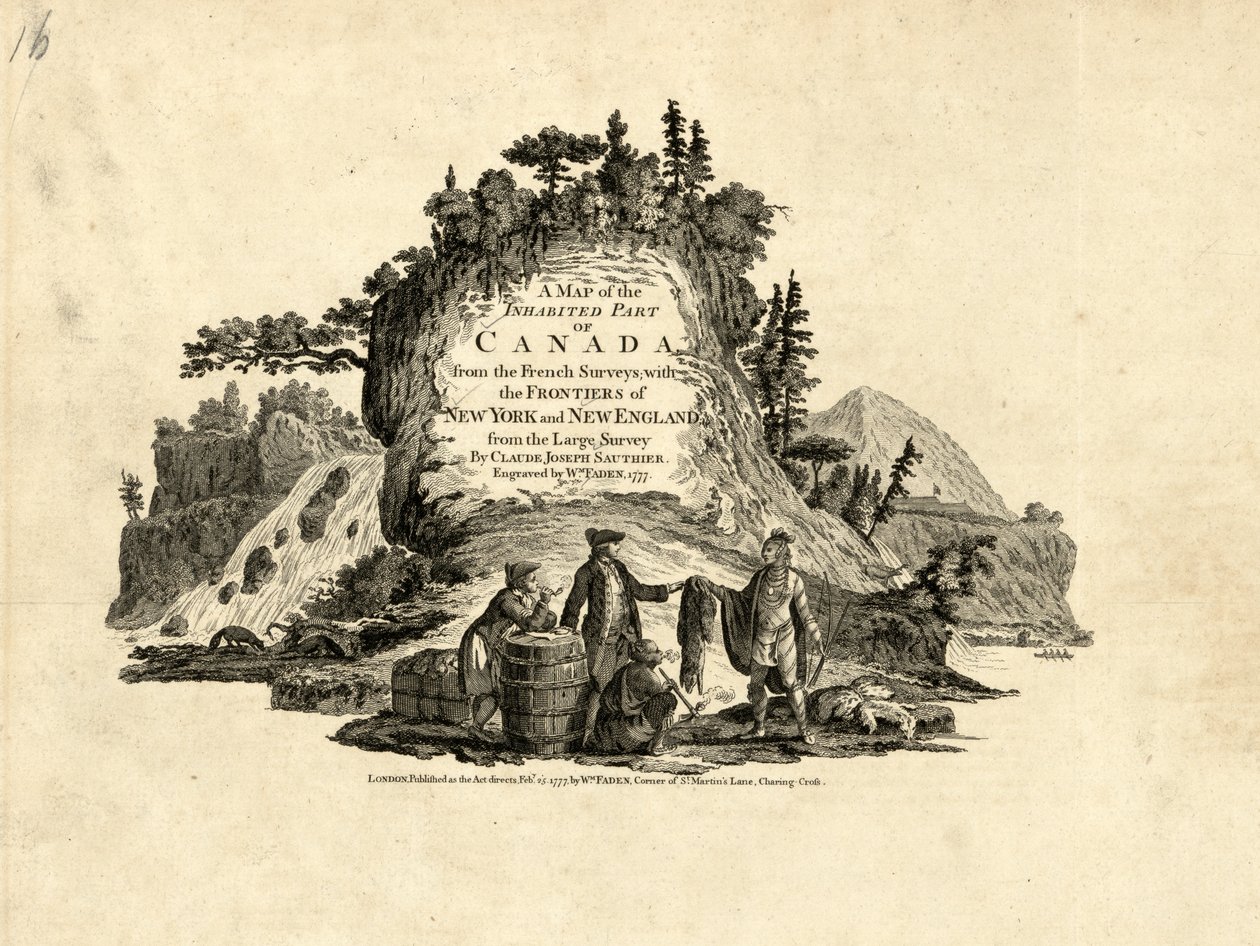 Indians in the Fur Trade in Canada by William Faden