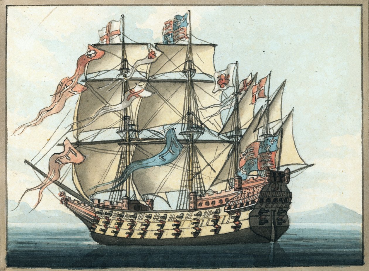 Sovereign of the Seas Henry VIII by William Ffarington