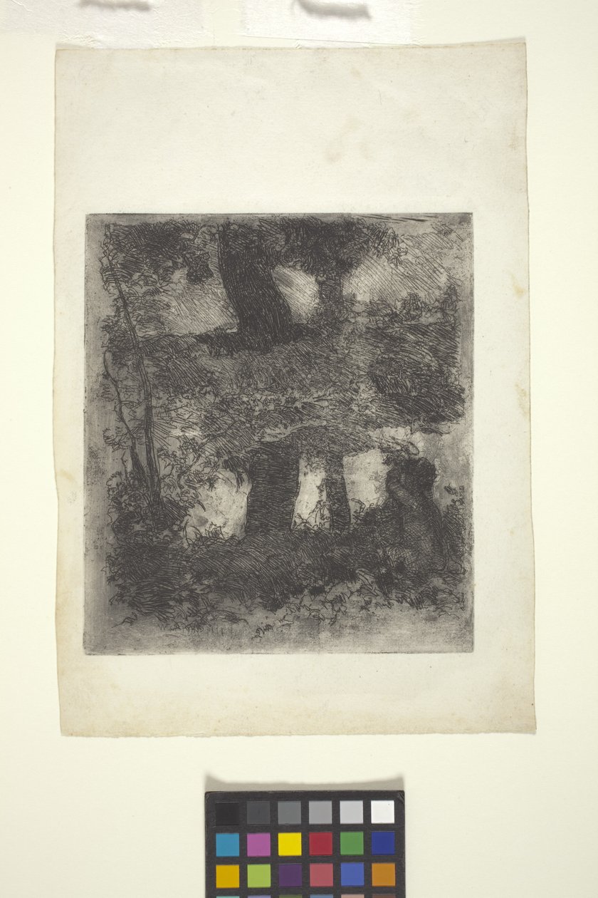 Landscape With Faun And Pool (Reflected Landscape) by William Forsyth