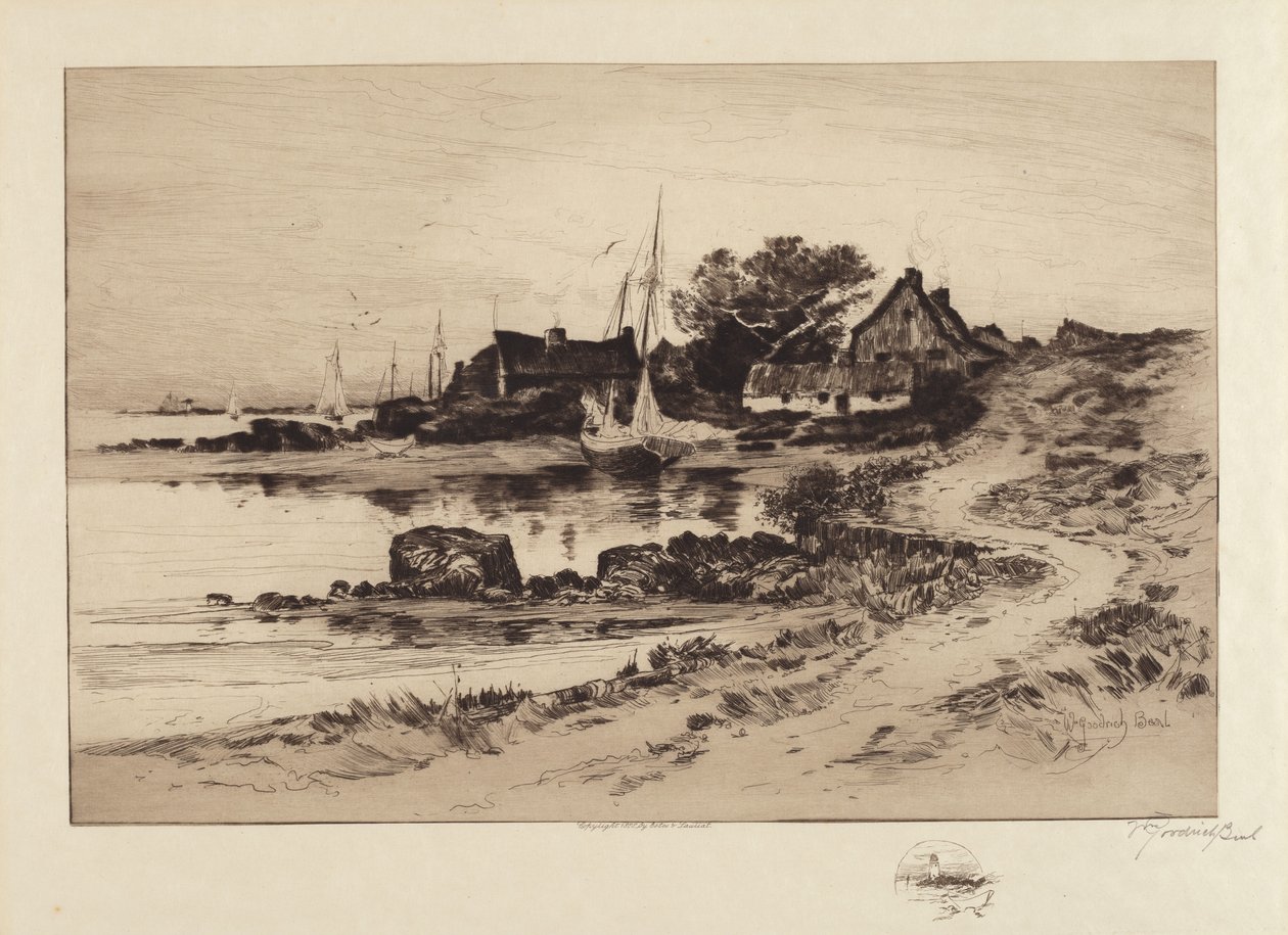 Old Gloucester Shore by William Goodrich Beal