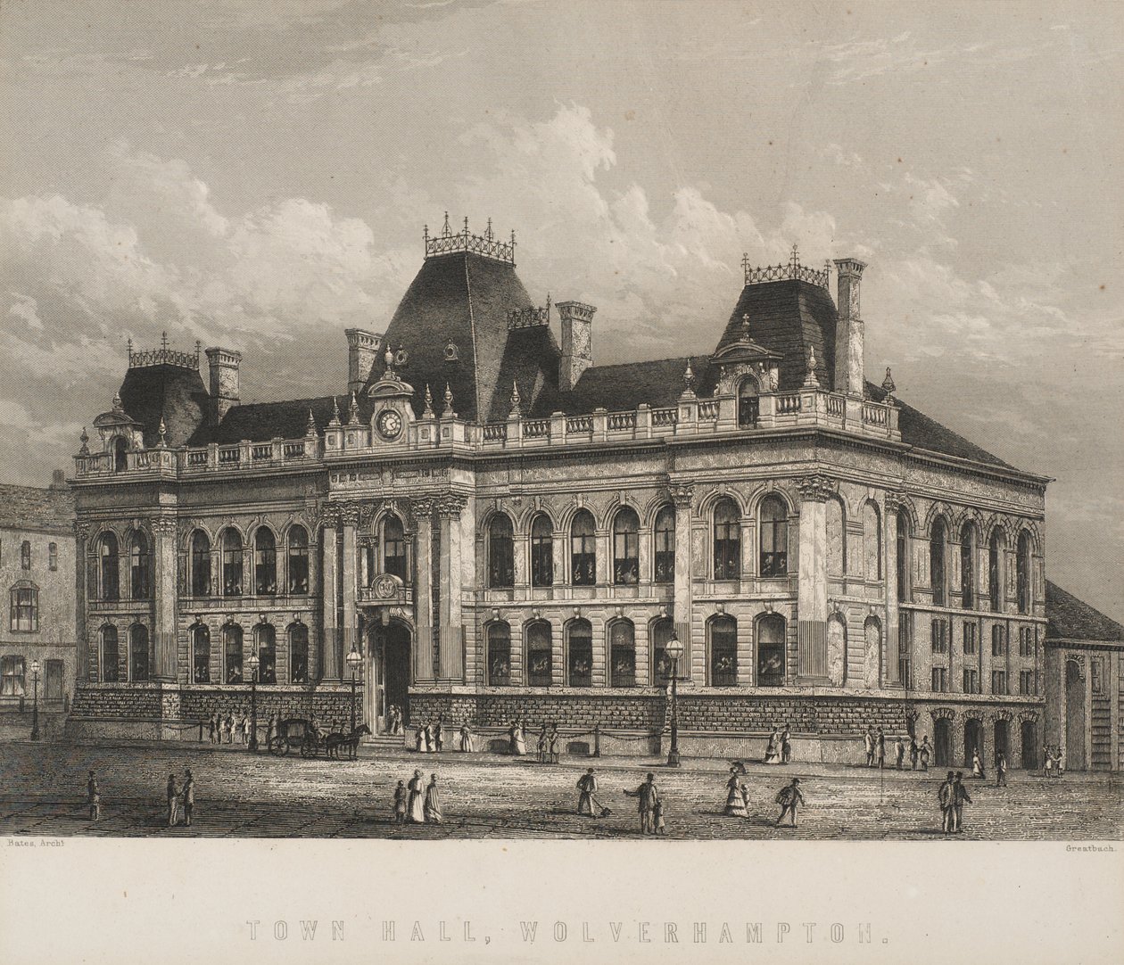 Town Hall, Wolverhampton by William Greatbach