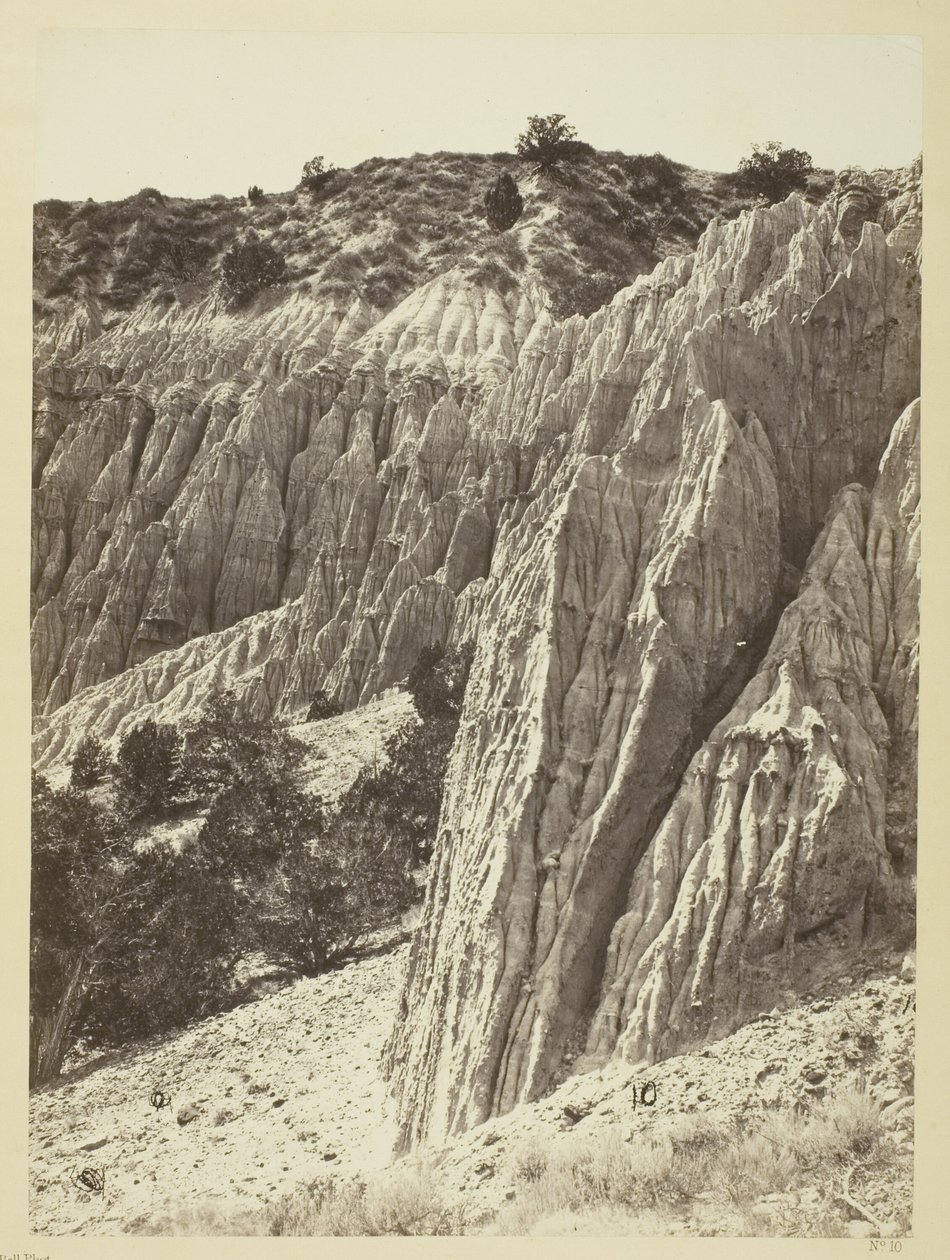 Rain Sculpture, Salt Creek Canyon, Utah by William H. Bell