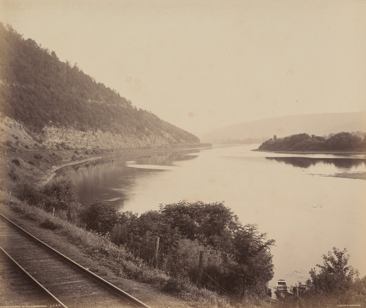 York Narrows, On The Susquehanna by William H. Rau