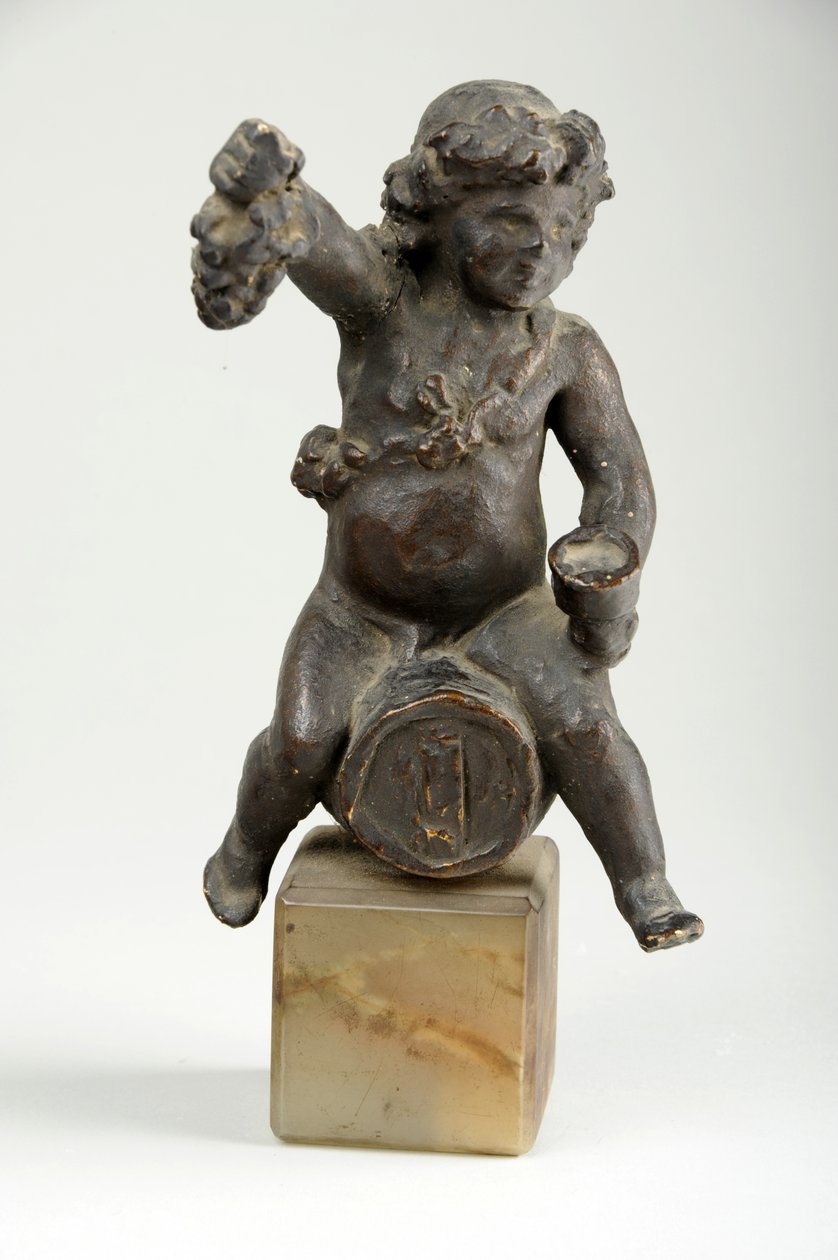 Cherub on a Wine Cask by William Hamo Thornycroft