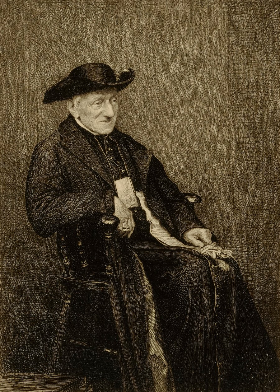 Untitled (priest) by William Harry Warren Bicknell