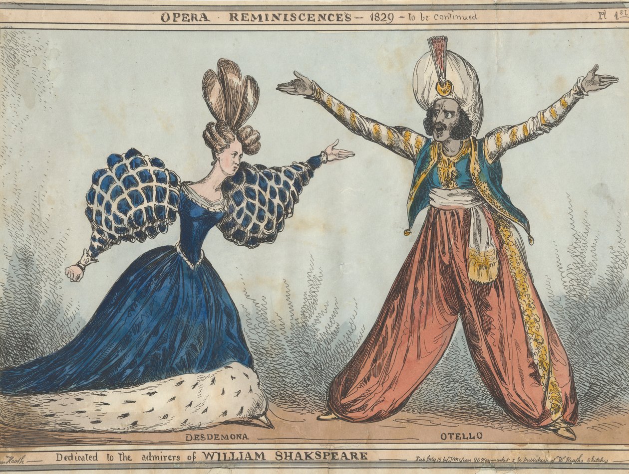 Opera Reminiscences: Desdemona and Othello by William Heath