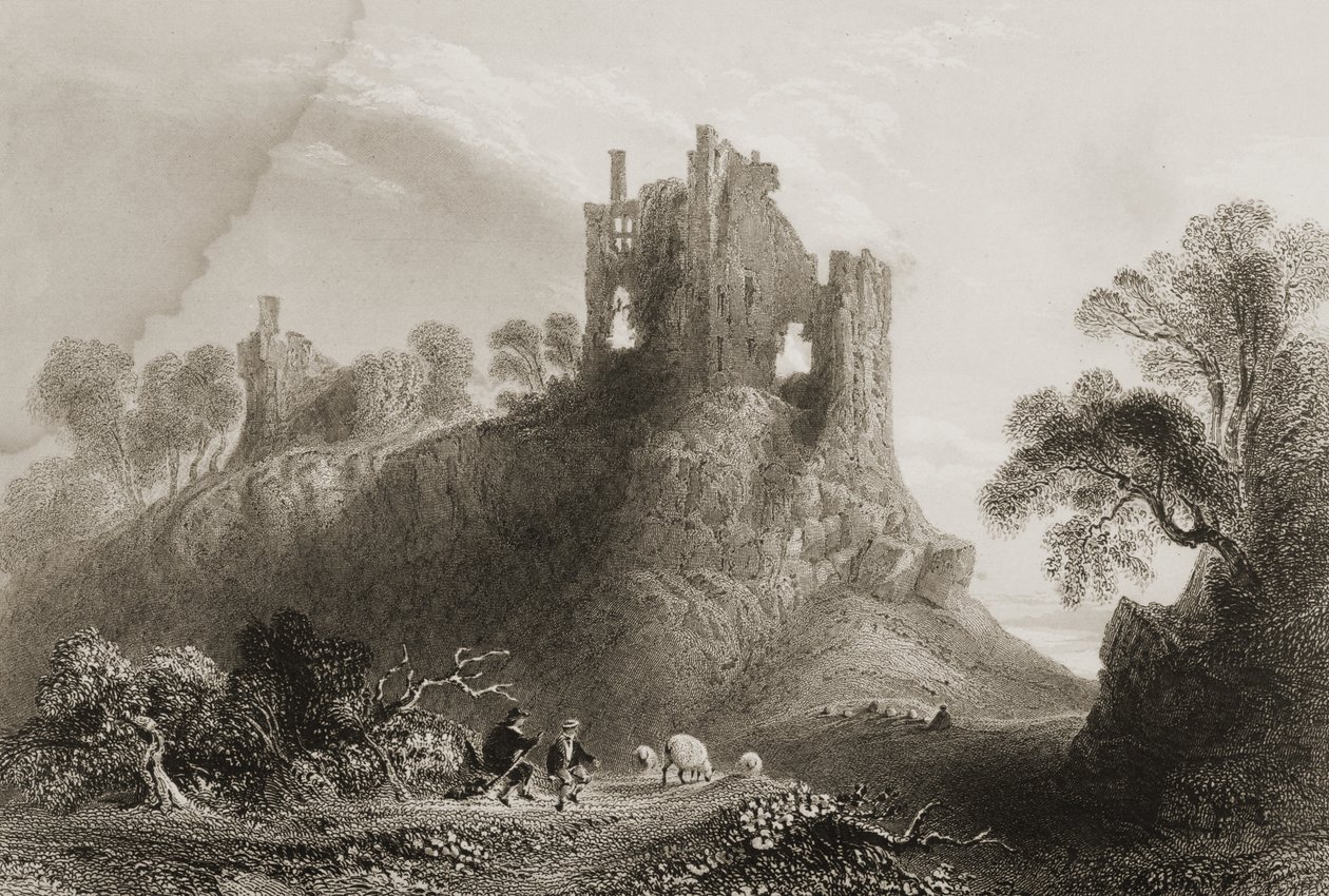 Carrigogunnell Castle, Near Limerick, County Limerick, Ireland, from 
