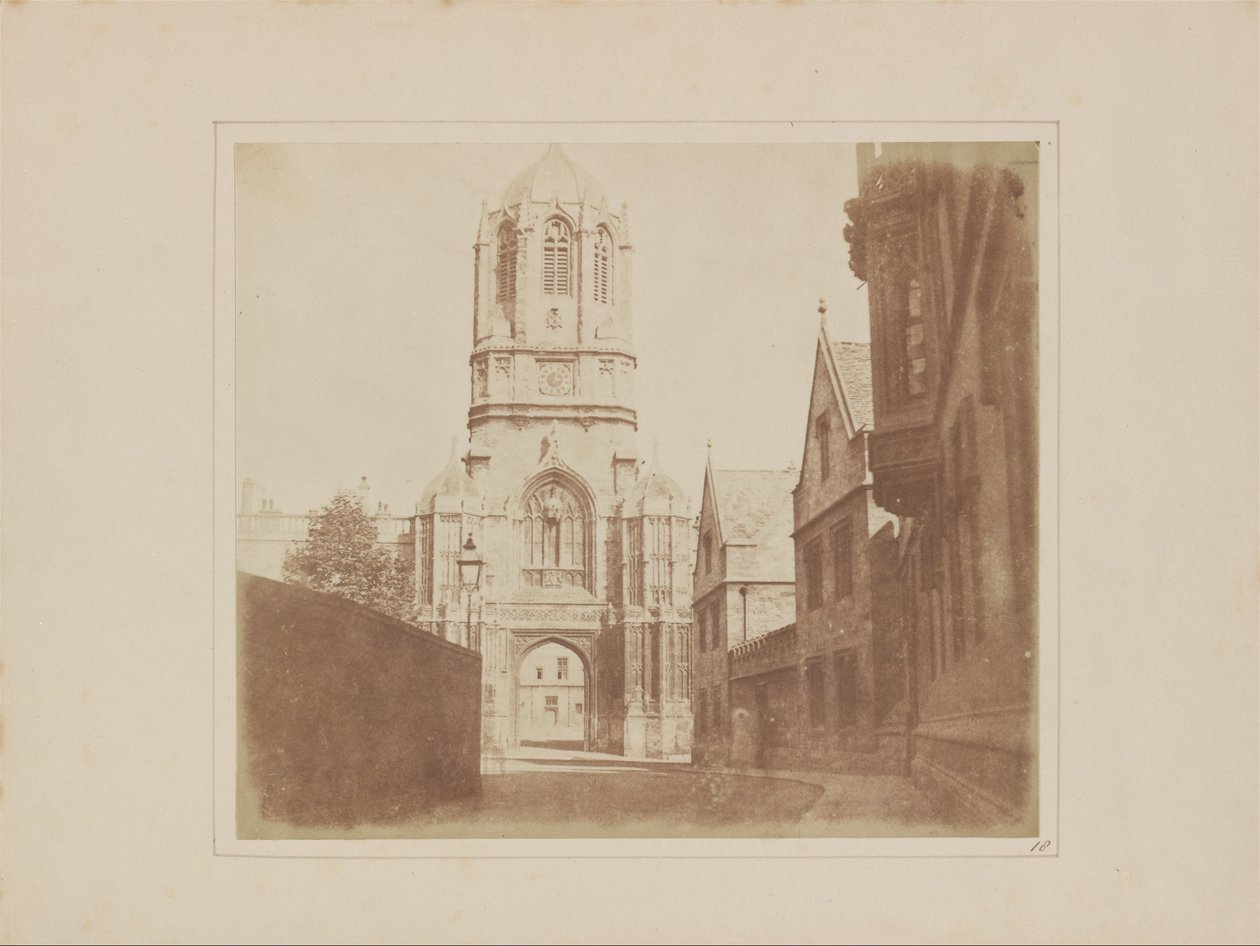 Gate of Christchurch by William Henry Fox Talbot