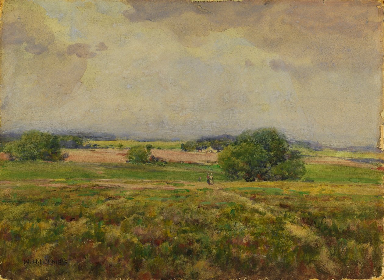 Over the Maryland Fields by William Henry Holmes