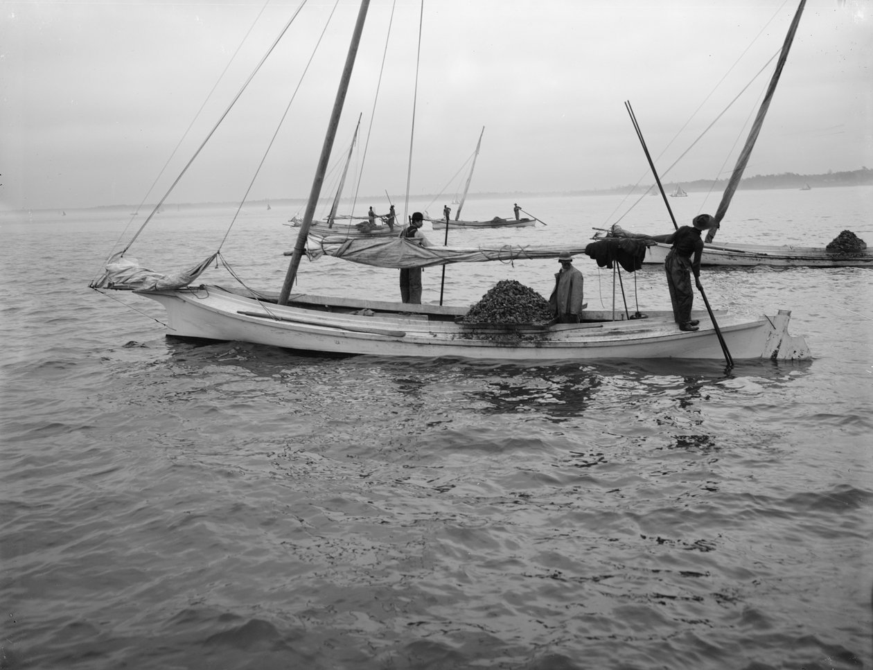 Oyster Dredging by William Henry Jackson