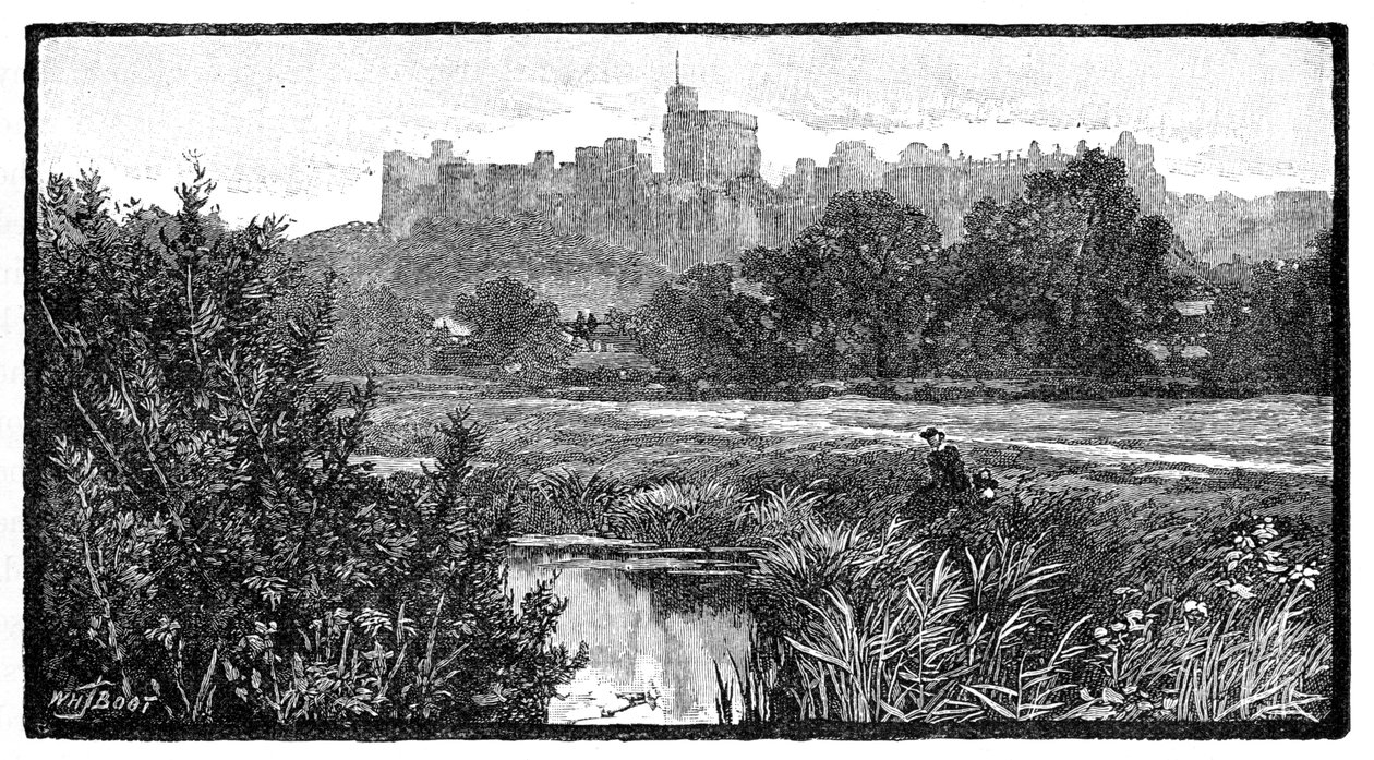Windsor Castle by William Henry James Boot