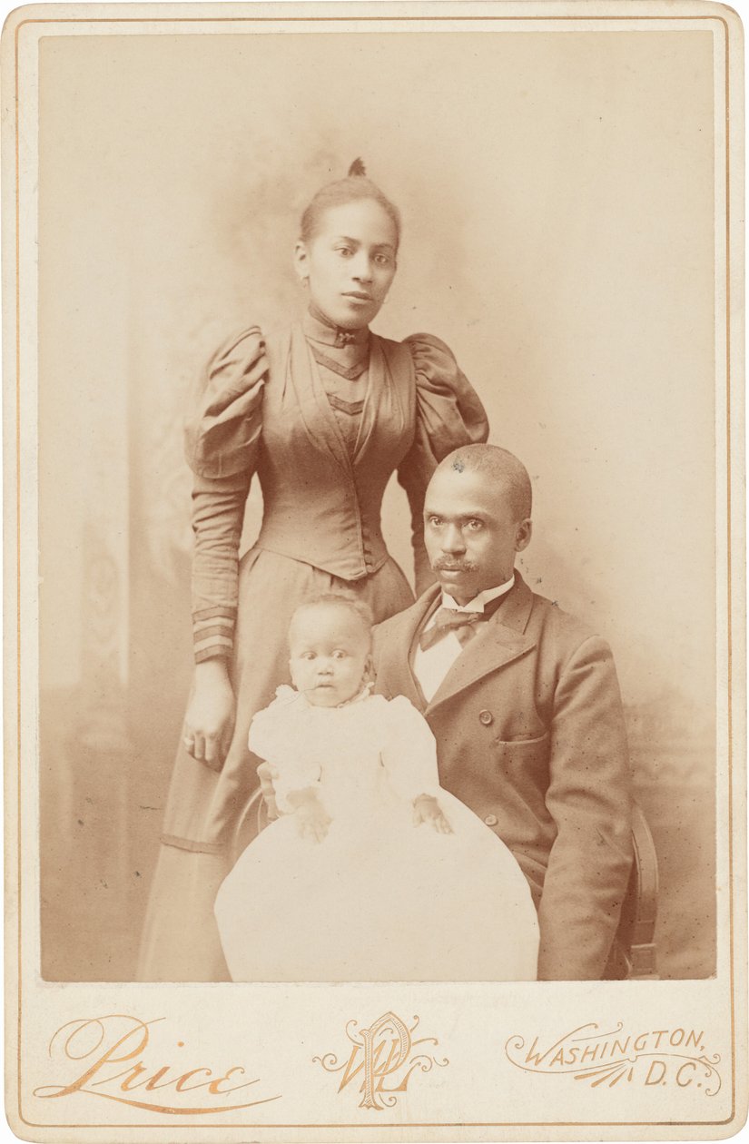Matthew, Mary, and Lawrence Taylor, c. 1894 by William Henry Lake Price