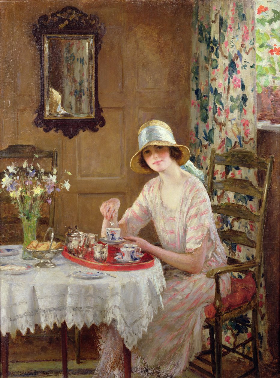 Afternoon Tea by William Henry Margetson