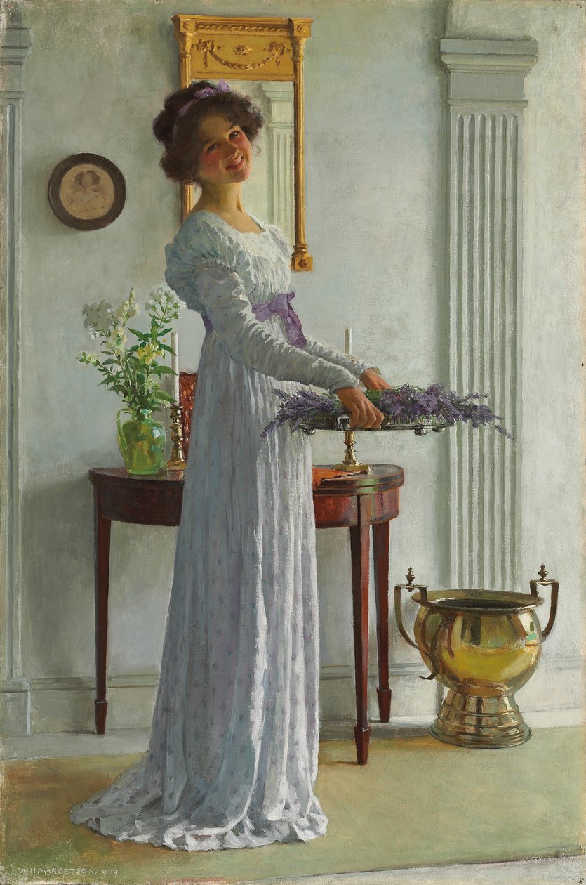 Fresh Lavender by William Henry Margetson