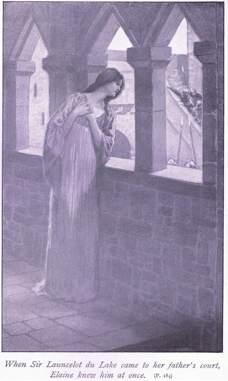 When Sir Launcelot du Lake came to her father