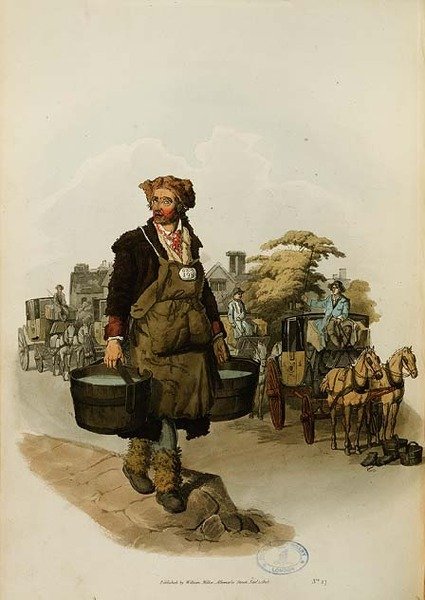 Waterman at a Coach Stand from 