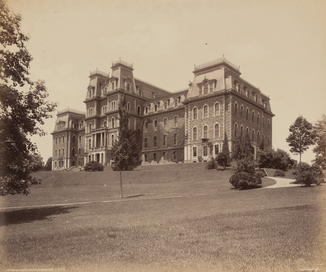 Easton, Pardee Hall, Lafayette College by William Herman Rau