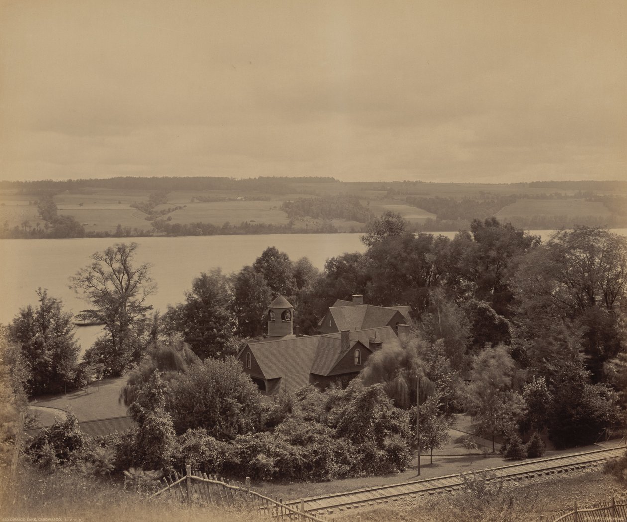 Owasco Lake, Casowasco by William Herman Rau