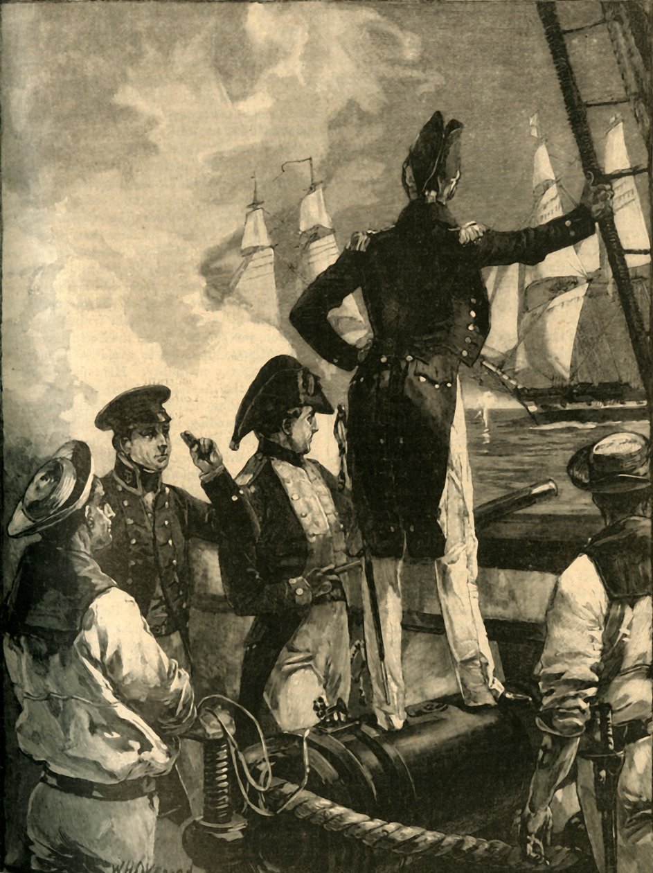Captain William Walpole Intercepting the Duke of Saldanha