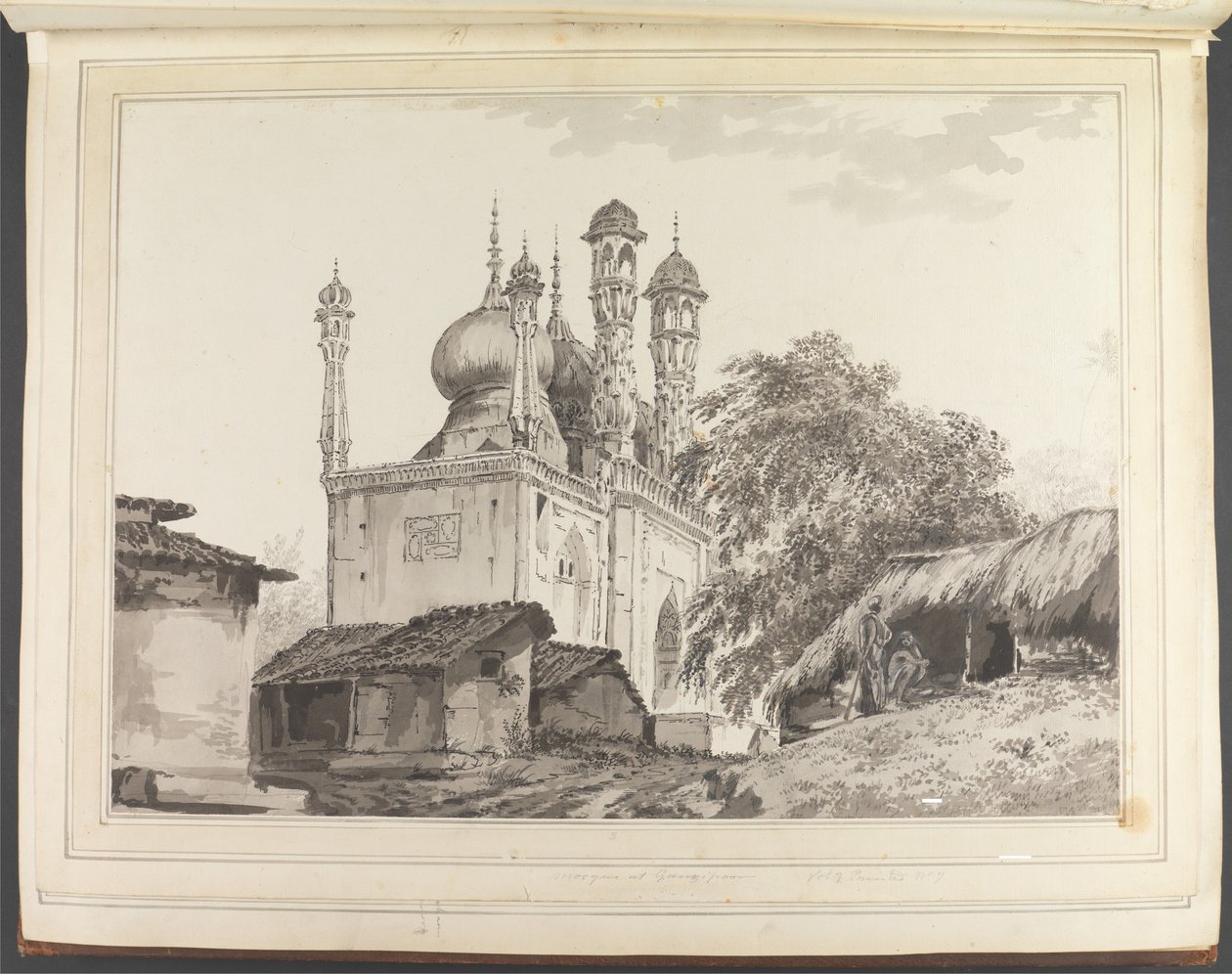 A Mosque at Ghazipur by William Hodges