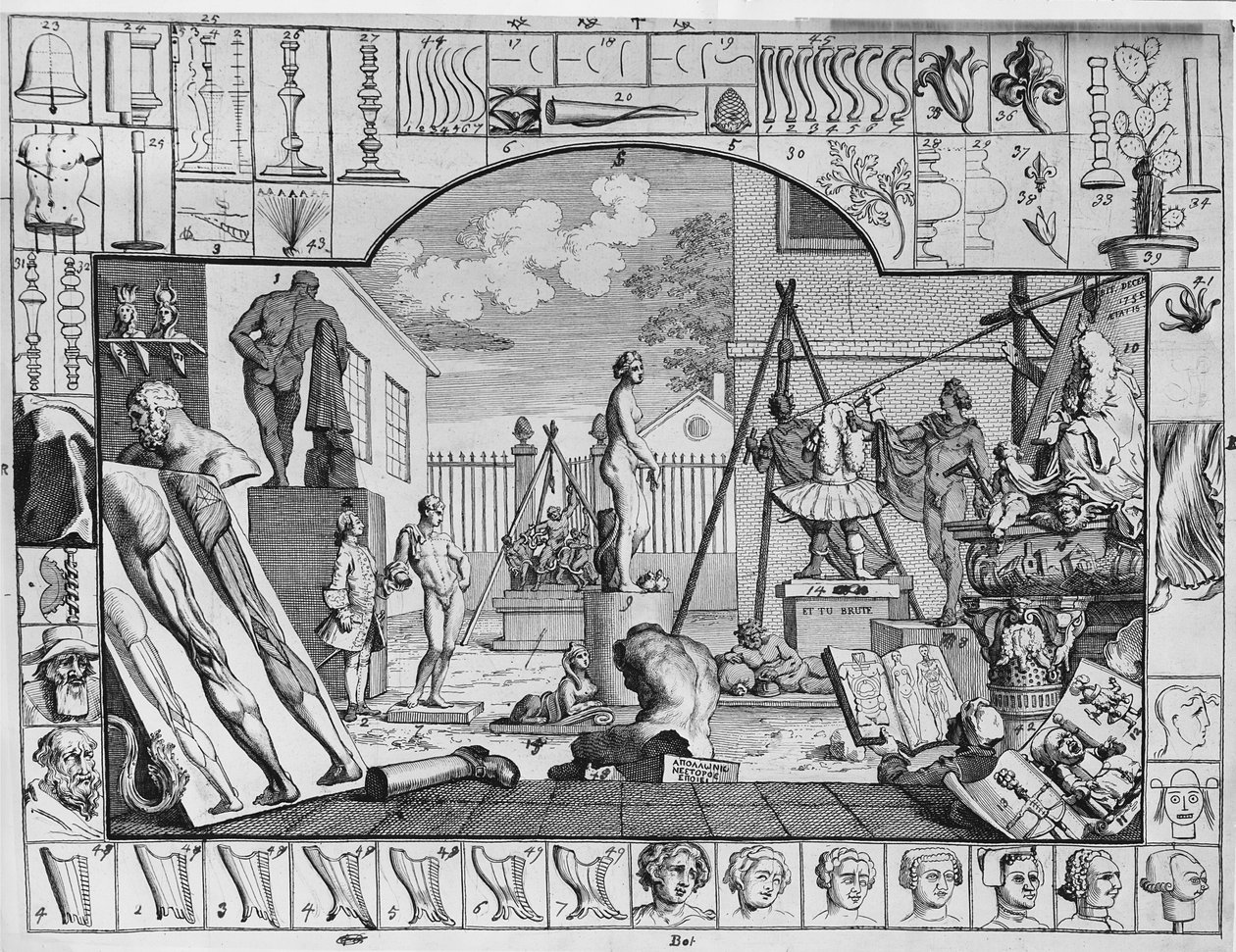 Analysis of Beauty, Plate 1, 1753 by William Hogarth